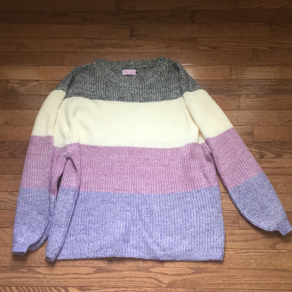 Pink Lily sweater